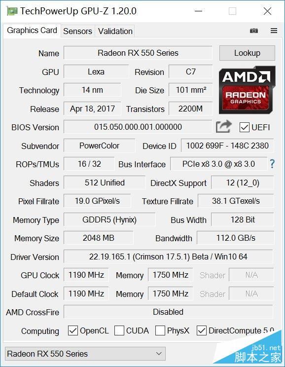 AMD RX 550和GT 1030哪个值得买？AMD Radeon RX 550显卡全面图解评测