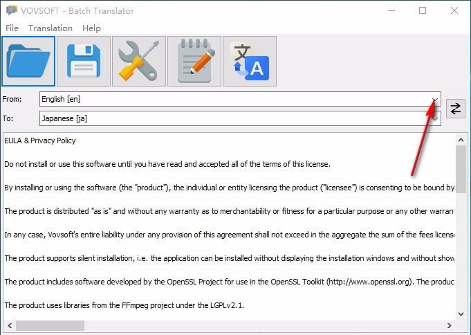 Vovsoft Batch Translator怎么转换翻译 Vovsoft Batch Translator翻译方法介绍