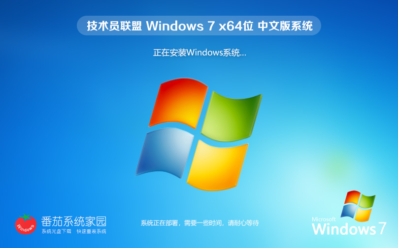 技術員聯(lián)盟Windows7 64位技術專業(yè)版 永久激活 官網鏡像下載