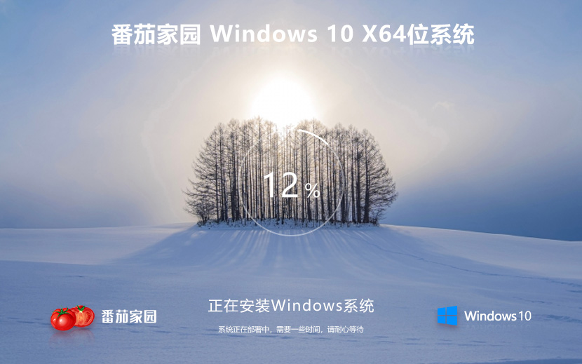 windows10企業(yè)版下載 番茄花園64位特別版下載 ghost鏡像 自動激活