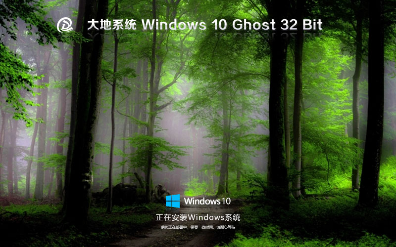 大地系統(tǒng)win10專業(yè)版 x86簡體中文版下載 ghost鏡像 筆記本專用下載