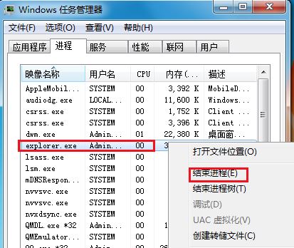 启动电脑桌面空白没有图标怎么处理？启动电脑桌面空白没有图标解决方法介绍